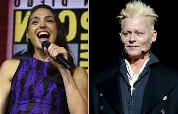 Comic-Con: así sorprendieron Gal Gadot y Johnny Depp a sus miles de fans