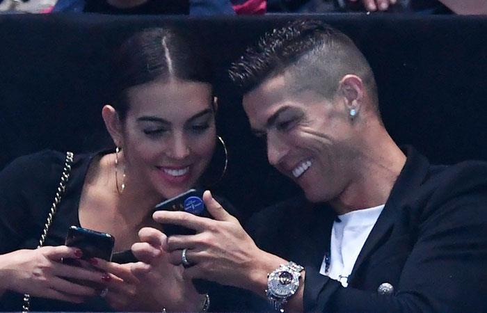 Cristiano Ronaldo y Georgina Rodríguez con planes de matrimonio. Foto: EFE