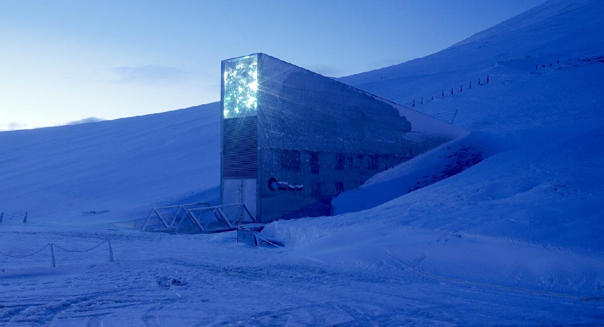 ¿Qué es y dónde se encuentra la bóveda del fin del mundo?. Foto: Svalbard Global Seed Vault