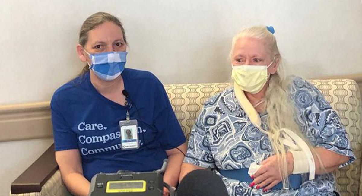 Dos hermanas se reencuentran después de 50 años gracias al coronavirus. Foto: The Washington Post