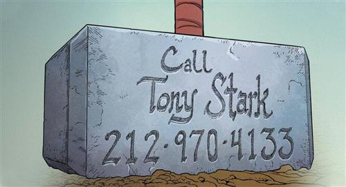 Thor publica el número de Tony Stark y fans prueban que funciona