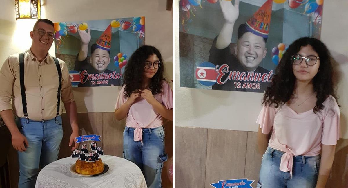 Joven organiza fiesta sorpresa y confunde a Kim Jong-Un con un artista K-pop. Foto: Facebook Victor de Souza
