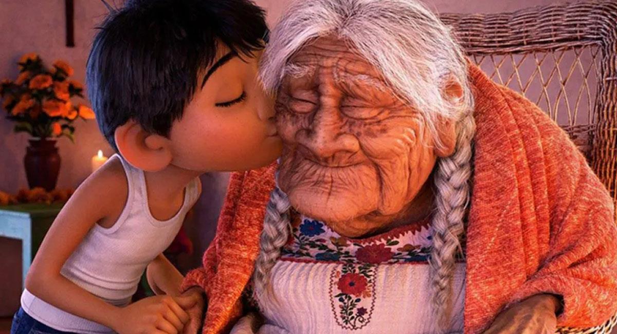 ¡‘Mamá Coco’ existe en la vida real!. Foto: Disney