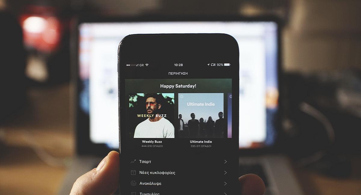 Spotify pone a prueba sus ‘stories’ con contenido navideño. Foto: Pexels