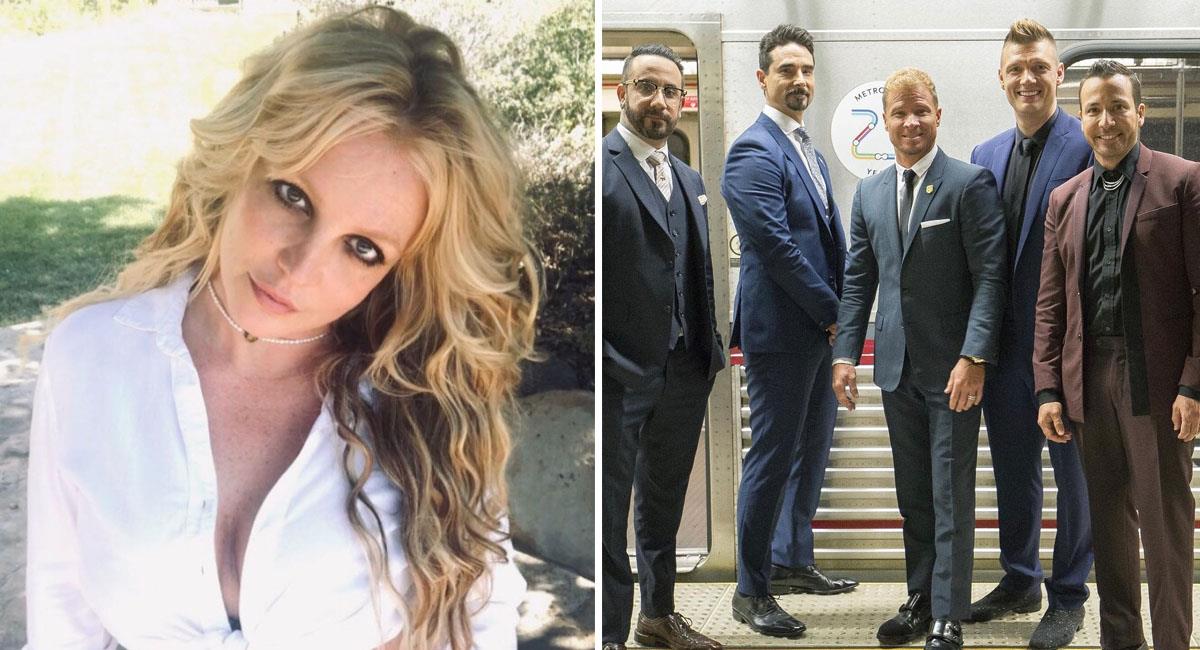 Después de 20 años, Britney Spears y Backstreet Boys estrenan canción. Foto: Instagram