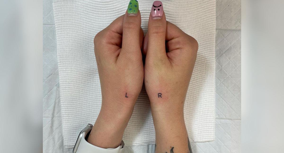 Se tatuó las manos para diferenciar la derecha de la izquierda. Foto: Unsplash