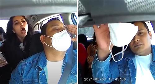 Mujeres sin mascarilla agreden a taxista que pidió que las usaran