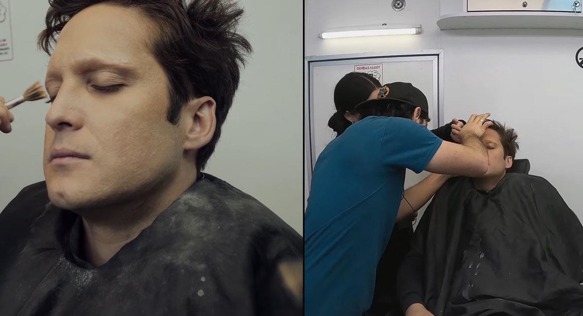 Así fue la transformación de Diego Boneta en “Luis Miguel: La Serie”. Foto: Youtube Netflix Latinoamérica
