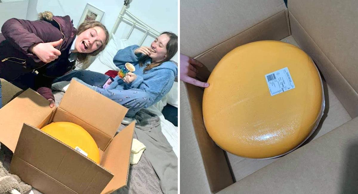 Granjero le regala 12 kg de queso a una chica tras su primera cita. Foto: Twitter @devilmeadow