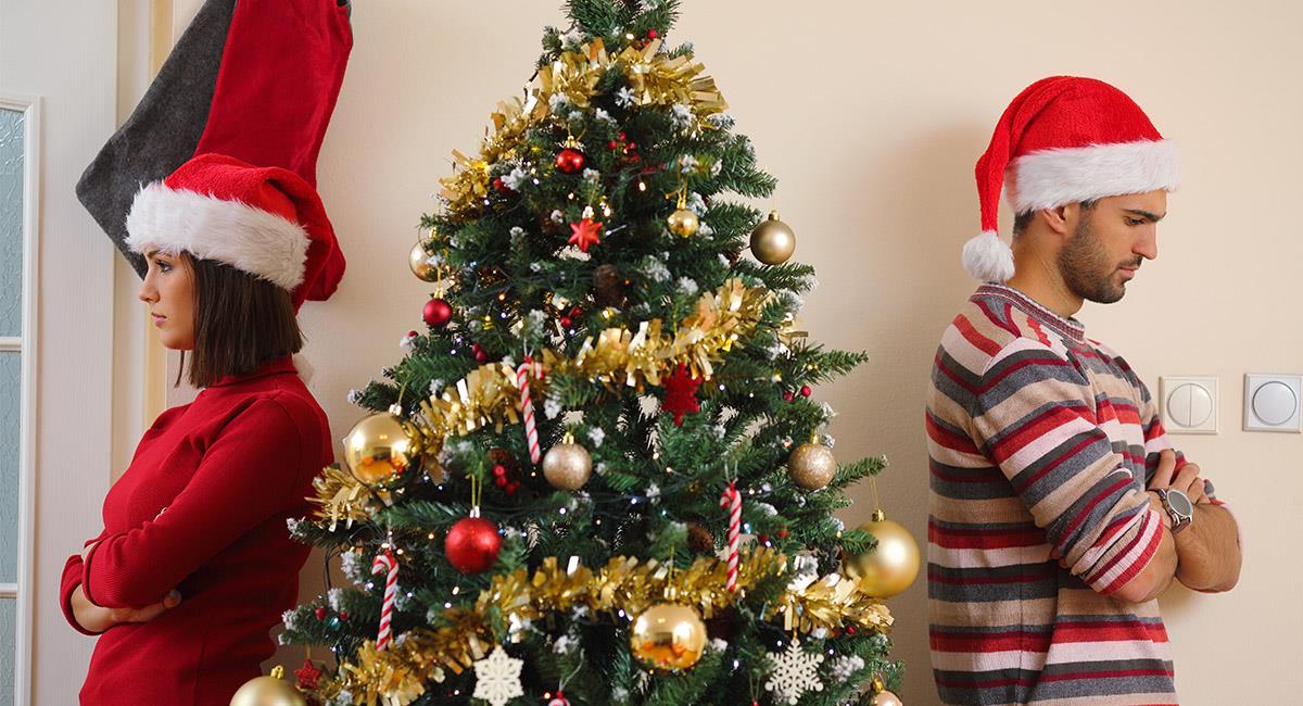 ¿Qué hacer si te peleas con tu novio en Navidad?. Foto: Shutterstock