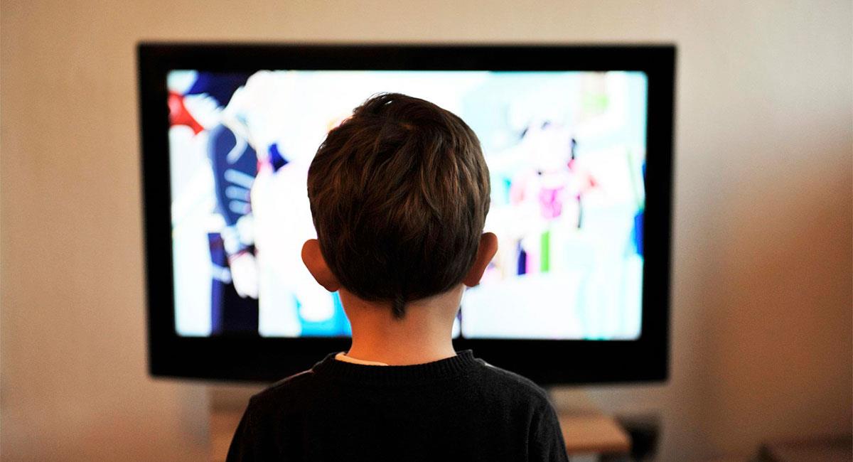 Niño viendo la televisión. Foto: Pixabay