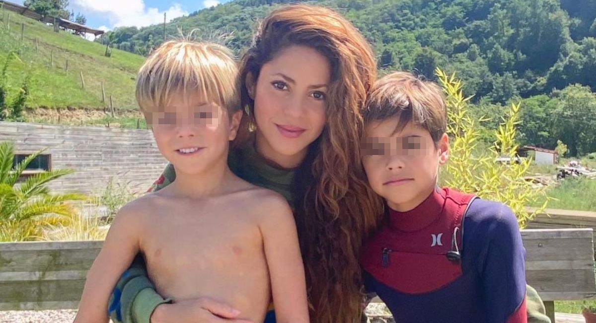 ¿Clara Chía Martí ya conoce a los hijos de Piqué?. Foto: Instagram @shakira