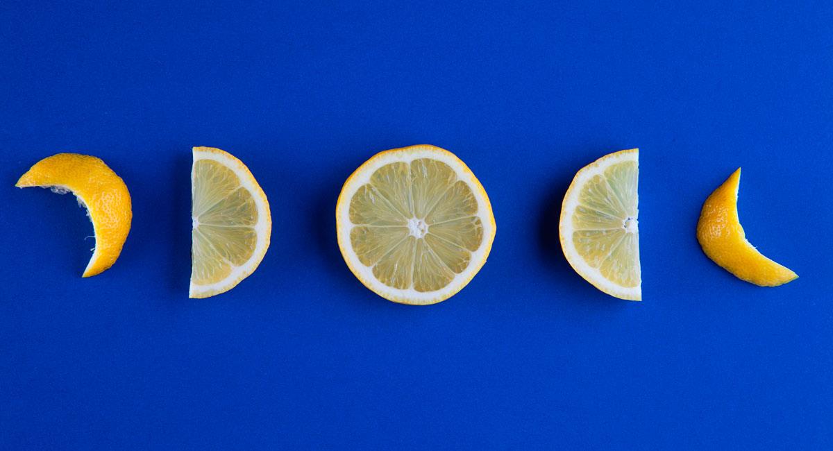 Ritual del limón en Luna Nueva. Foto: Shutterstock